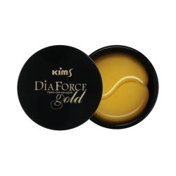Гидрогелевые патчи Kims Dia Force Gold Hydro-Gel Eye Patch (60 шт. в баночке, размер S)