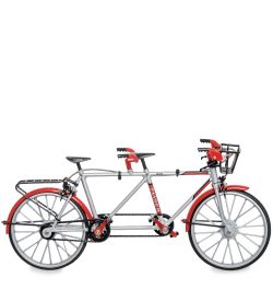 VL-12 Фигурка-модель 1:10 Велосипед 2-местный «Tandem»