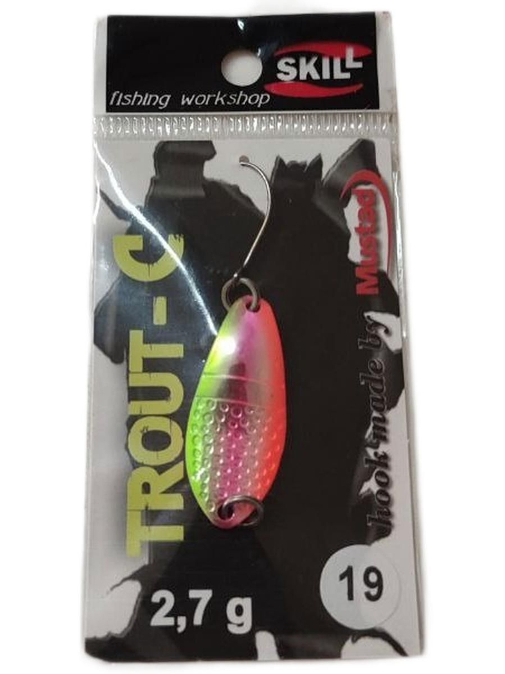 Блесна SKILL TROUT-B 2,7 цвет 19 2TB27019