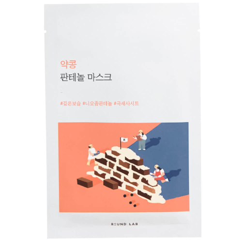 Round Lab Soybean Panthenol Mask барьерная тканевая маска с чёрной соей и пантенолом