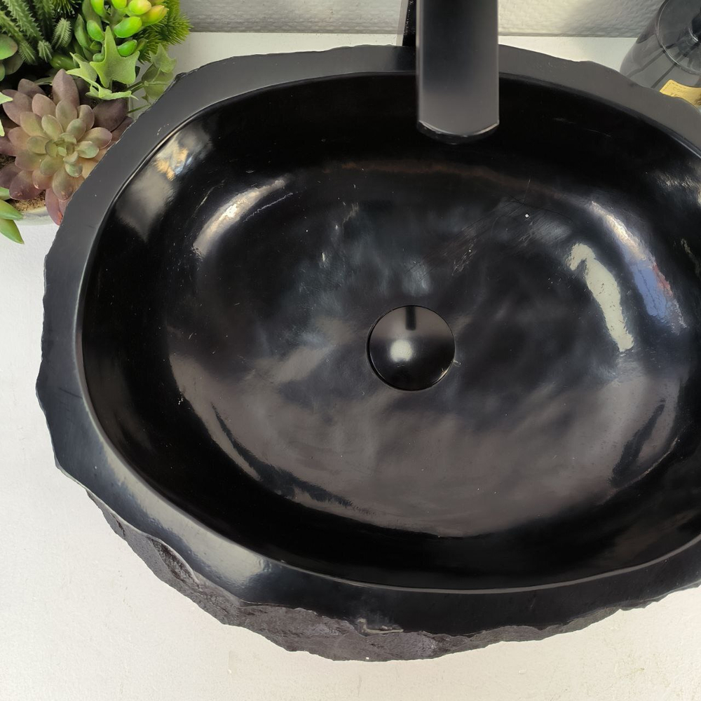 Раковина из андезита Erozy Black EA-65565 49*38*15 0039