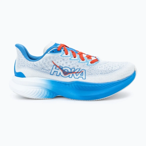 Женские кроссовки для бега HOKA Mach 6 white/virtual blue