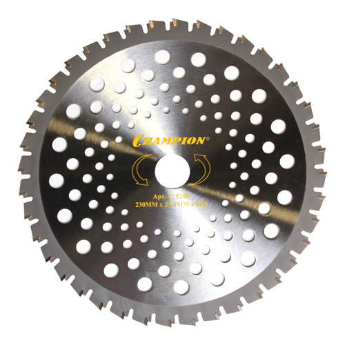 Нож для мотокосы твердосплавный Champion Knite 40-зубчатый d230мм 25,4мм