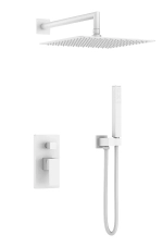 Душевая система Boheme Qubic 474-3-MW белая матовая
