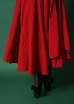 Юбка асимметричная двухслойная "Аленький цветочек"