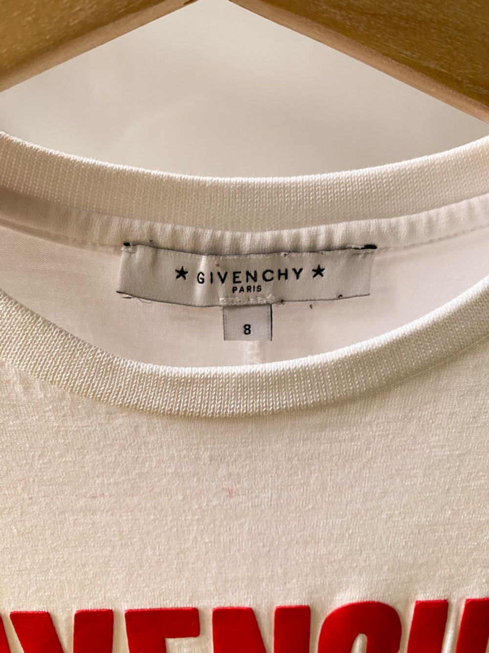 Хлопковая футболка Givenchy, 128