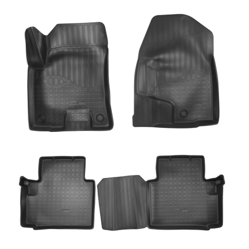 Ковры в салон Norplast/Unidec для Haval H2 (2014-)Полиуретан,Черный, арт.NPA11-C28-330