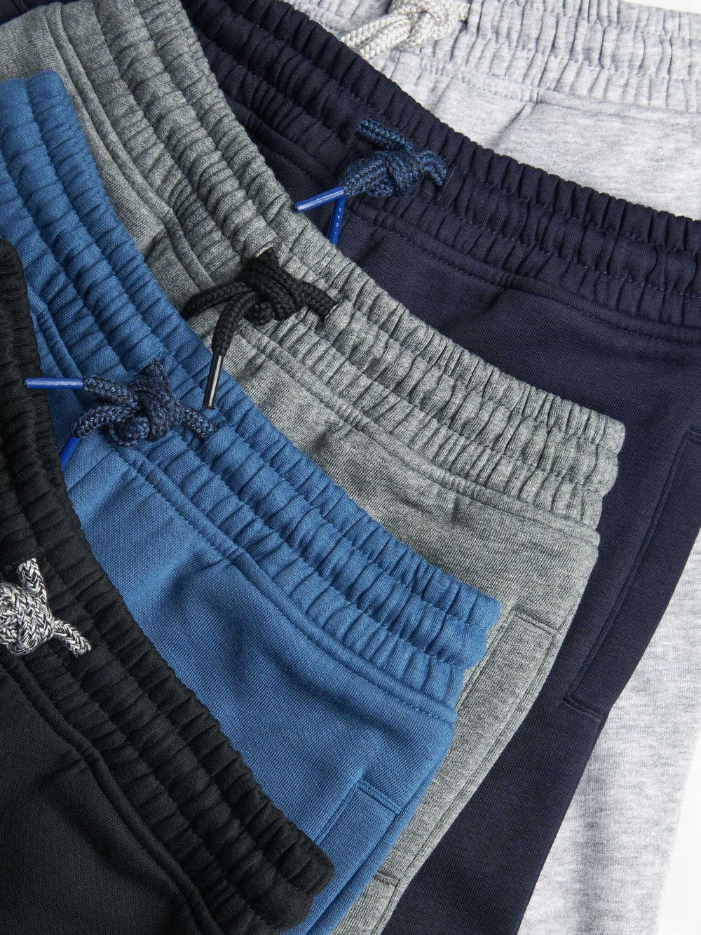 Джоггеры для мальчика Next 513-306, 5 шт., Серый, Синий