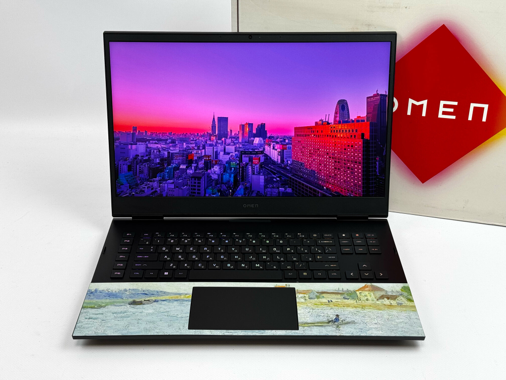17.3" Игровой ноутбук HP Omen RTX 3080 Ti / Intel Core i7-12800HX / 16GB / 1TB/ 2.5K / 165Hz / Win11 / RU-EN клавиатура