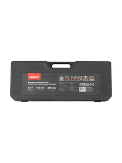 Подкатной гидравлический домкрат Gigant с фиксатором, 2,5т 140-385 мм, в кейсе GSJR-2,5T