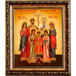 Икона царской семьи Романовых