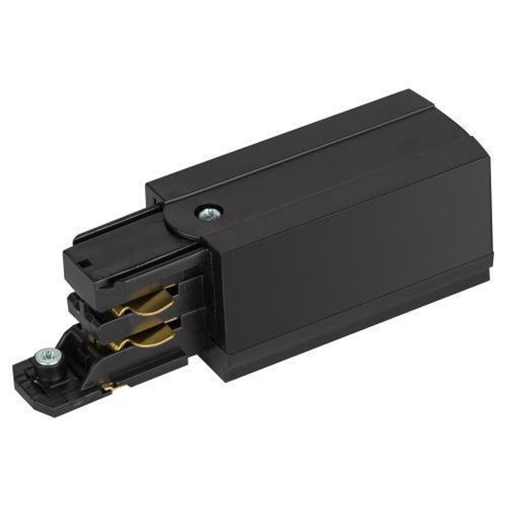 Ввод питания левый STR-30-B-CN-PL для накладного/подвесного трехфазного шинопровода черн. Эра Б0049740