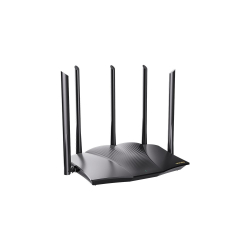Маршрутизатор TENDA TX12 Pro вухдиапазонный гигабитный Wi-Fi 6 роутер AX3000, до 574 Мбит / с на 2,4 ГГц + до 2402 Мбит / с на 5 ГГц, LAN 3 x 1Гбит / с, WAN 1 x 1Гбит / с, 5 антенн