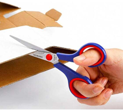 Канцелярские ножницы WORKPRO 140 мм WP214002