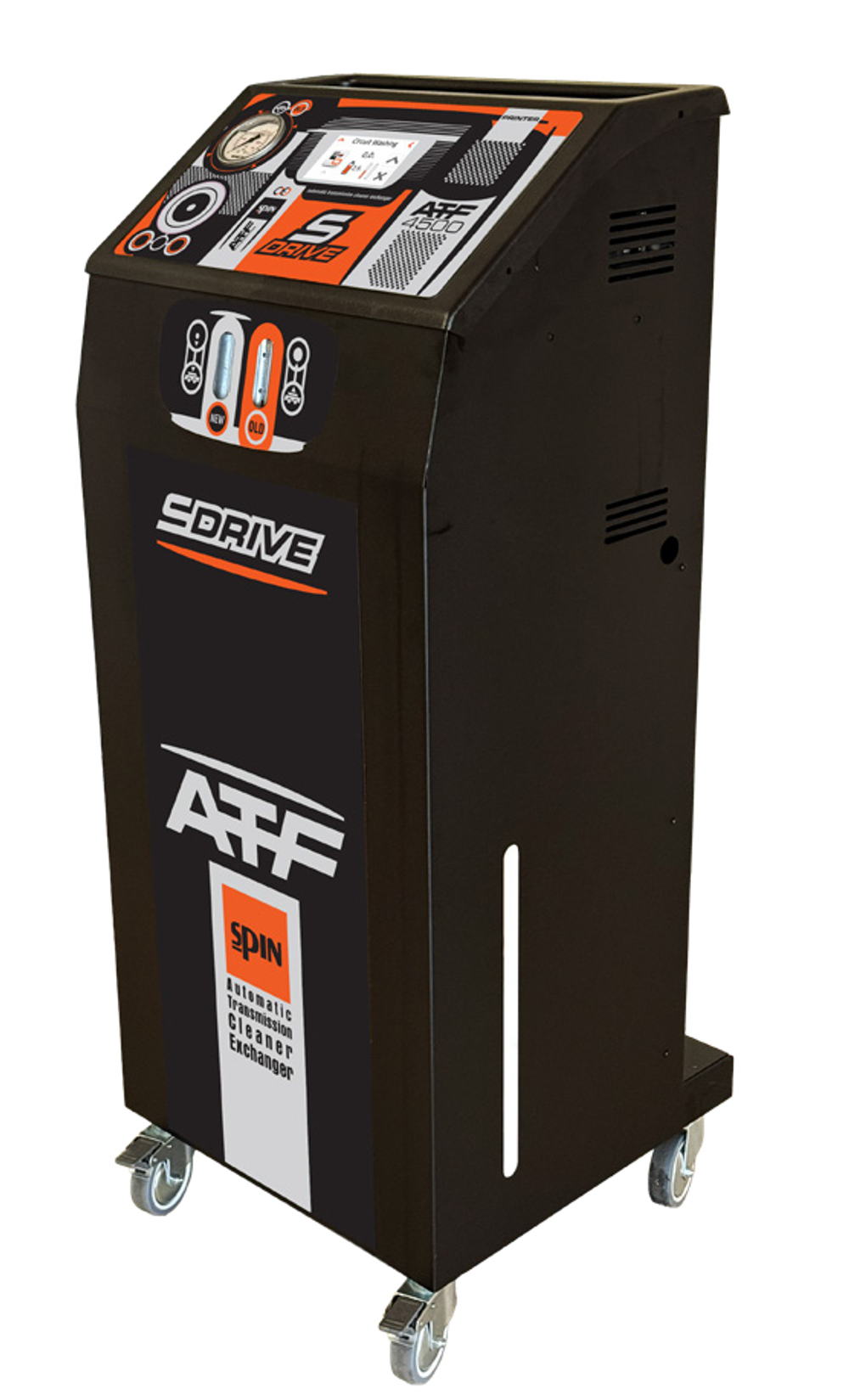 ATF S-DRIVE 4500 SW - установка для промывки и замены жидкости в АКПП, автомат, SPIN (Италия)