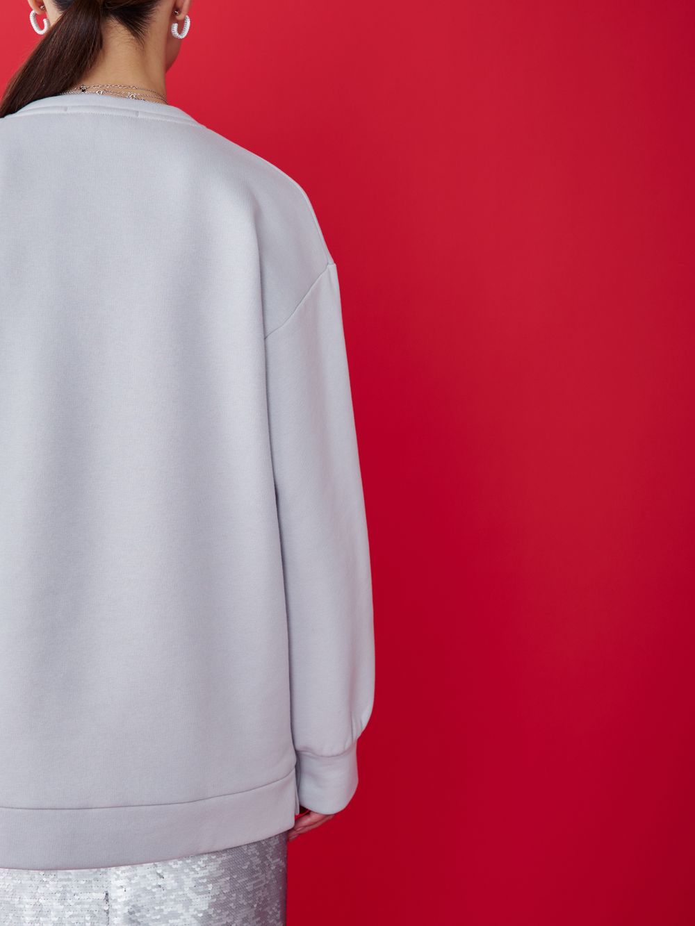 СВИТШОТ DO NOTHING CLUB ASH GREY