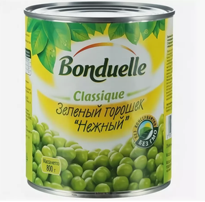 ГОРОШЕК BONDUELLE 850МЛ