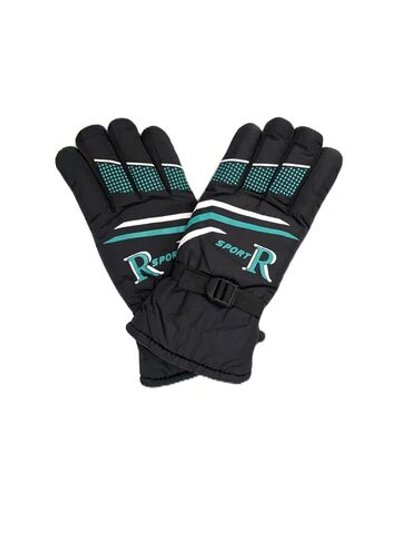 Зимние перчатки утепленные зеленые (201589065-4)