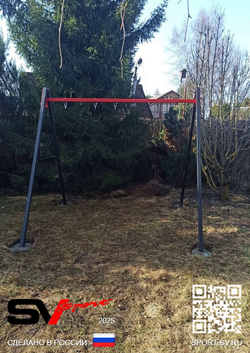 Монтаж уличных качелей Sv Sport