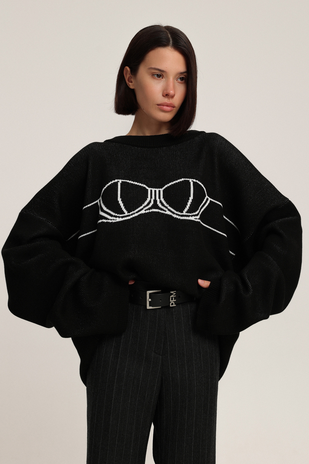 Свитер с лифом