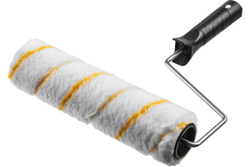 Малярный валик Зубр ГИРПАИНТ 40, 240 мм, d=40 мм, ворс 12 мм, ручка d=6 мм, 03516-24_z01