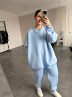 Костюм нежно-голубой утепленный