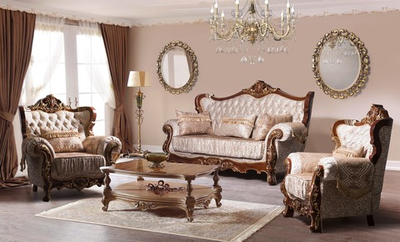 Кресло «Валенсия Орех» Карамель