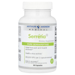 Arthur Andrew Medical, Serretia®, чистая серрапептаза, 90 капсул (125 000 SPU в 1 капсуле)