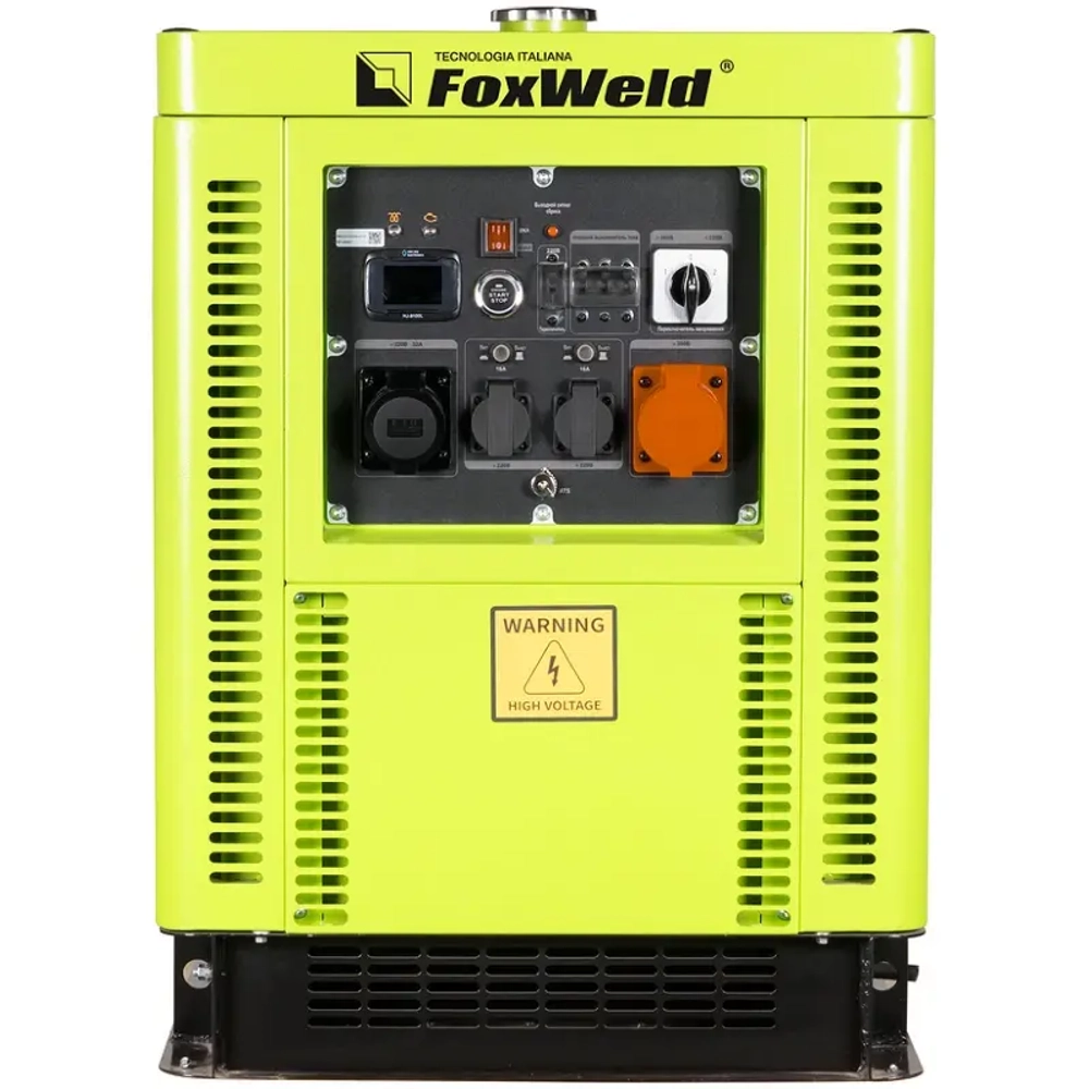 FoxWeld DIN15500 генератор дизельный инверторный 10053