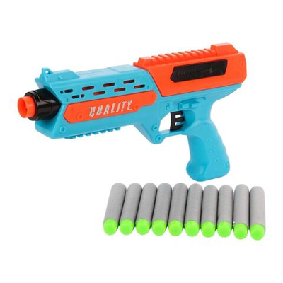 Пистолет с мягк.пулями, коробка YL-273