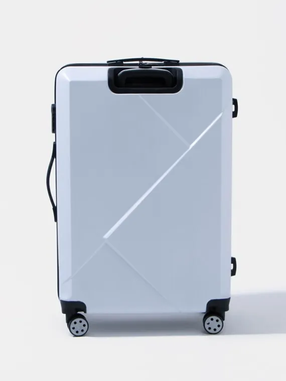 Чемодан большой 28", кодовый замок, цвет белый