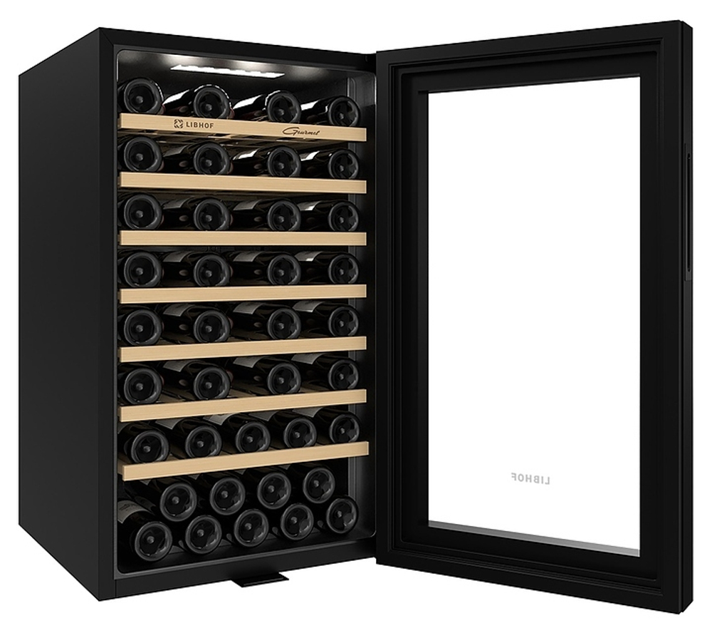 Винный шкаф Libhof Gourmet GM-56 black черный
