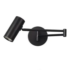 SLE201041-01 Светильник настенный Черный/Черный GU10 LED 1*5W 4000K ZOOM