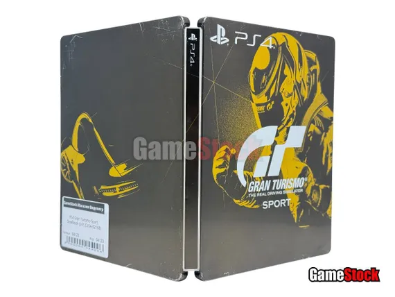 PS4 Gran Turismo Sport Steelbook (с поддержкой PS VR) (Б/У, Полностью на русском языке, CUSA-02168)