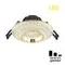 CLD041NW2 Боска Белый+Золото  Св-к Встр. 7W*3500K