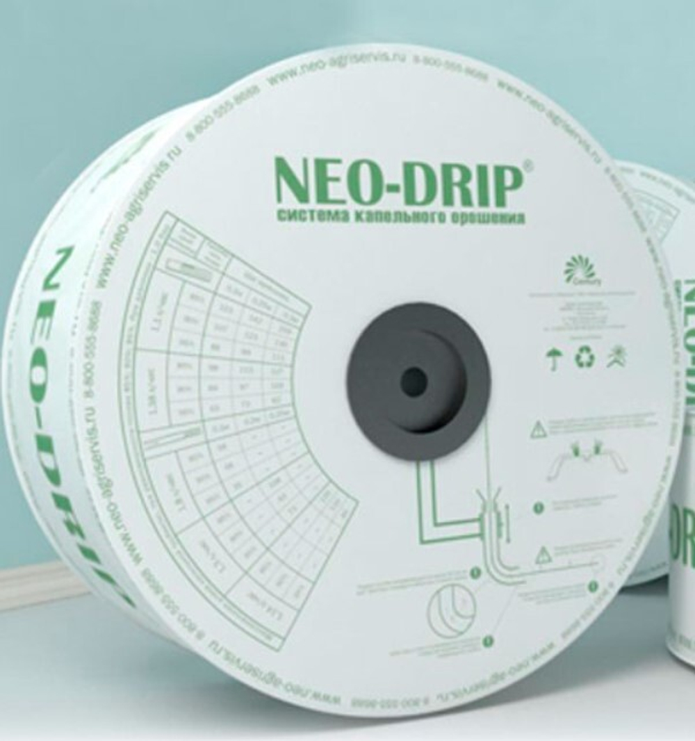 Капельная лента эмиттерная NEO DRIP 0,6х15см-500м (Липецк)