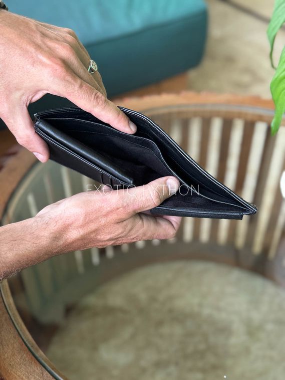 Бифолд кошелек из кожи крокодила WA-200