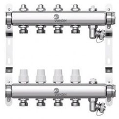 Коллектор Wester нерж. 1-3/4 в сборе на 5 выходов с 2 заглушками, W903.5