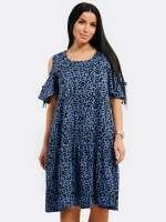 Платье свободное большие размеры