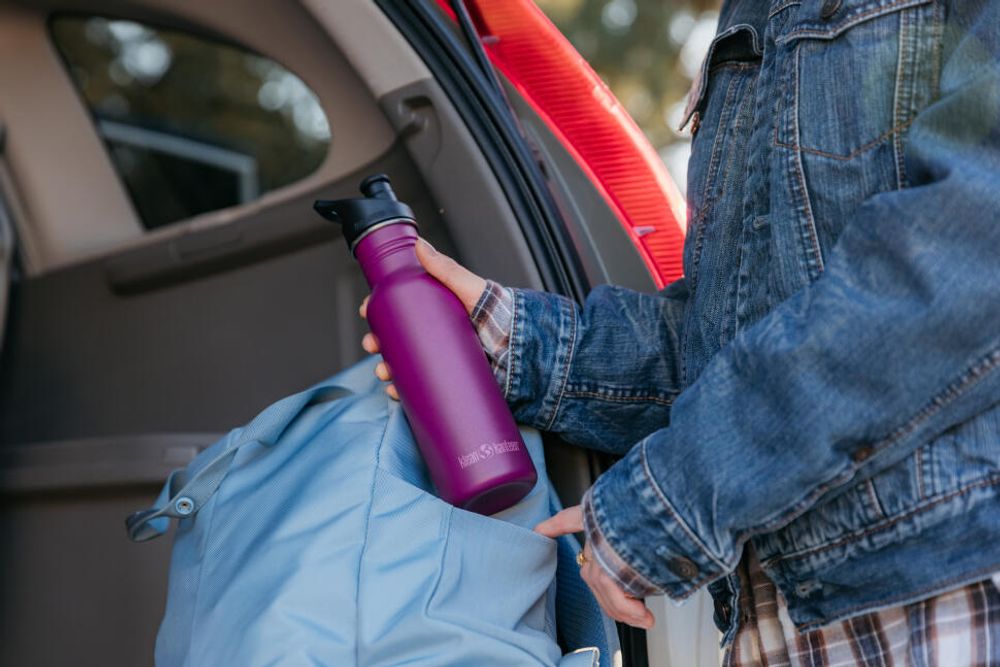 Бутылка Klean Kanteen Classic Narrow Sport 18oz (532 мл) Purple Potion