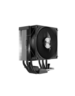 PCCooler R400 S115X/1200/1700/AM4/AM5 (TDP 180W, 90mm Non LED Fan, 4 тепловые трубки 6мм, 650-2200RPM, 28,3dBa)