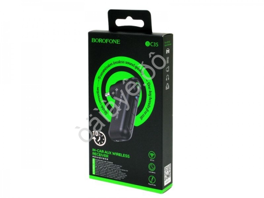 Модулятор ДС FM МР3 Bluetooth трансмиттер BOROFONE BC35