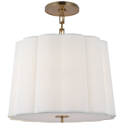 Люстра Visual Comfort Simple Scallop Large Hanging Shade