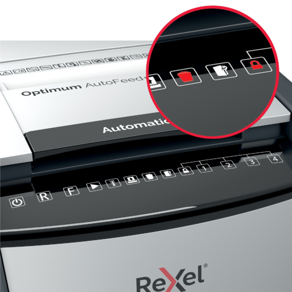 Уничтожитель документов Rexel Optimum AutoFeed 50X с автоподатчиком