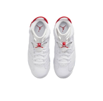 Женские кроссовки Air Jordan 6 retro "red oreo" 384665-162