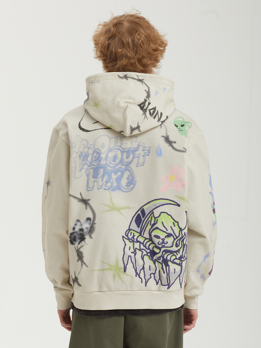 Мужская Толстовка Ripngems Zip Up