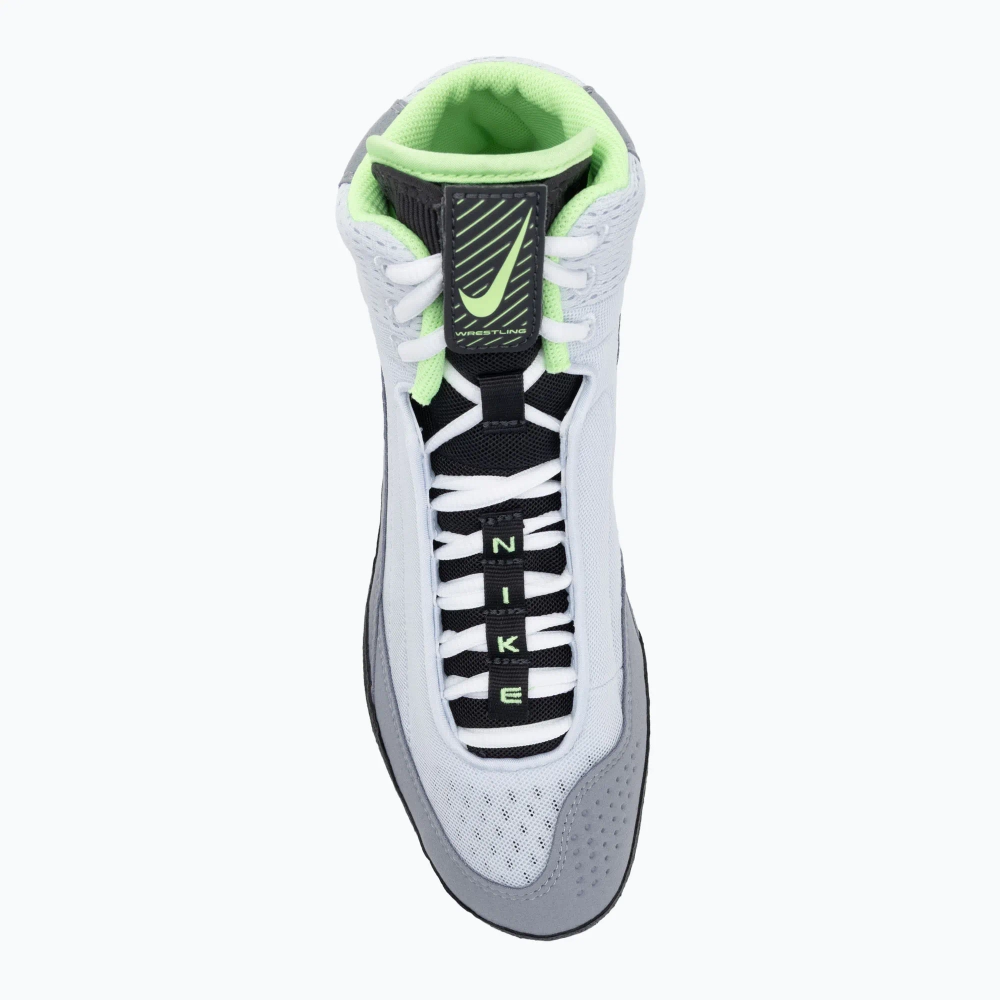 Борцовки Nike Inflict 4 football grey/lime blast/anthracite/white
