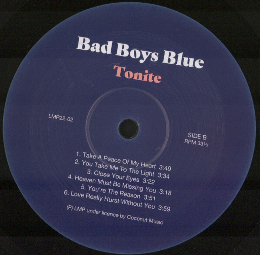 Bad Boys Blue / Tonite (LP)