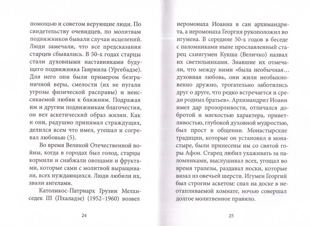 Любовь изгоняет страх. Преподобный Гавриил (Ургебадзе)