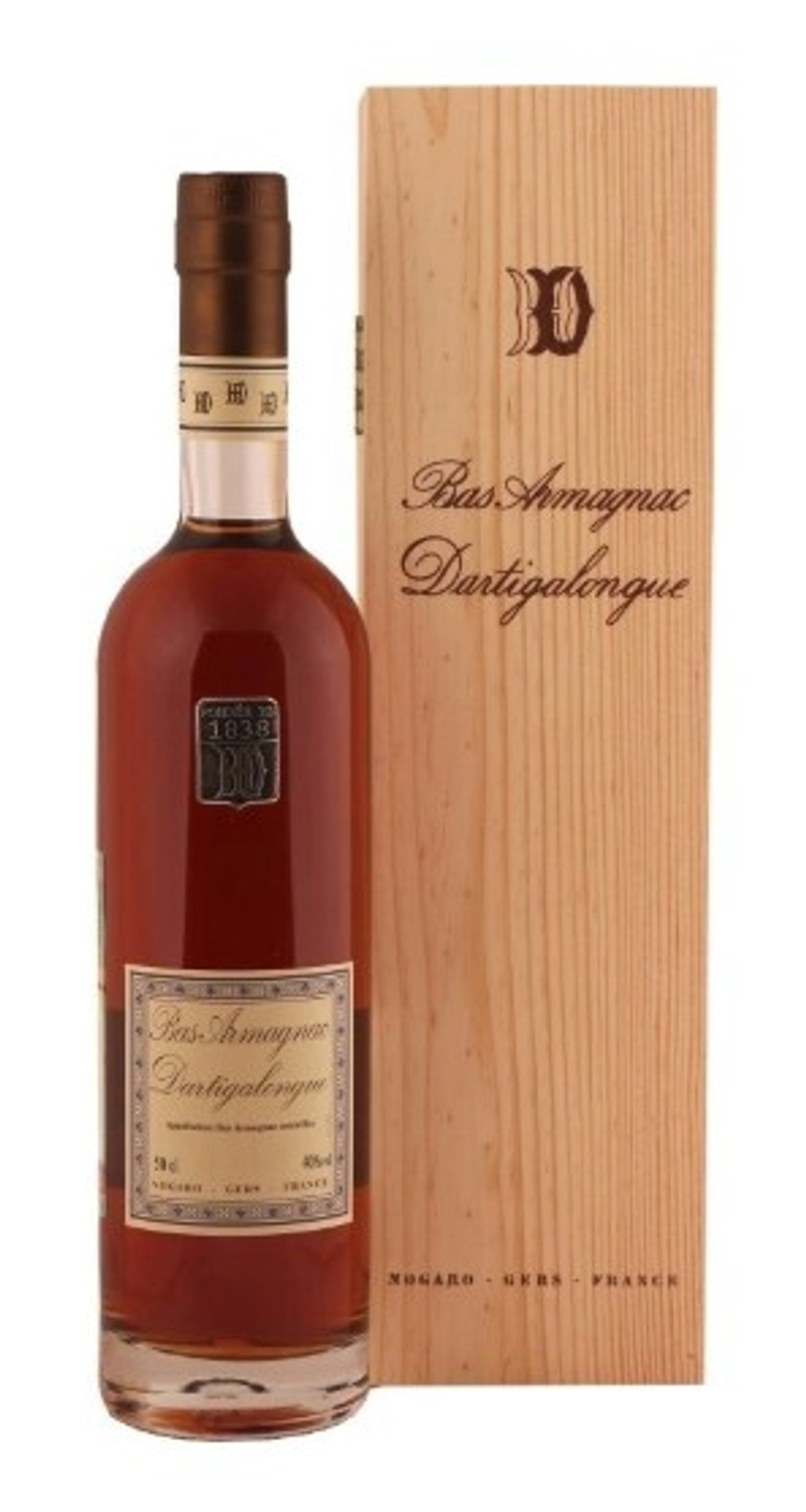 Арманьяк Dartigalongue, Bas Armagnac AOC, 1987, 0.5 л.